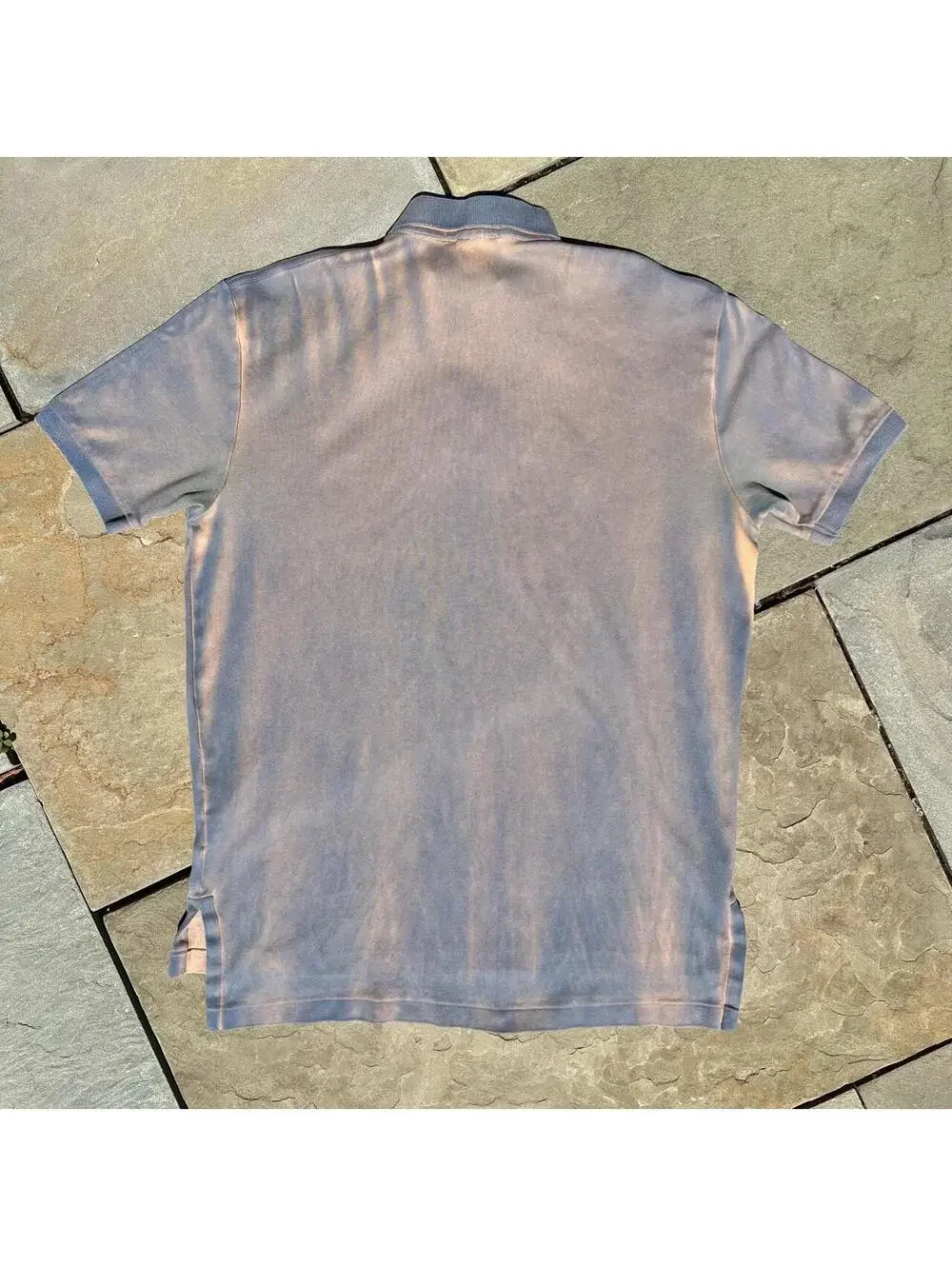 Neo-Vintage Y2K Overdyed Blue Orange Polo Ralph Lauren Polo